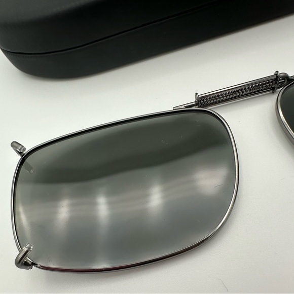 Cocoons Clip-On Sunglasses REC1-54 Polarized Gunmetal Gray Lens + Case - Picture 9 of 15